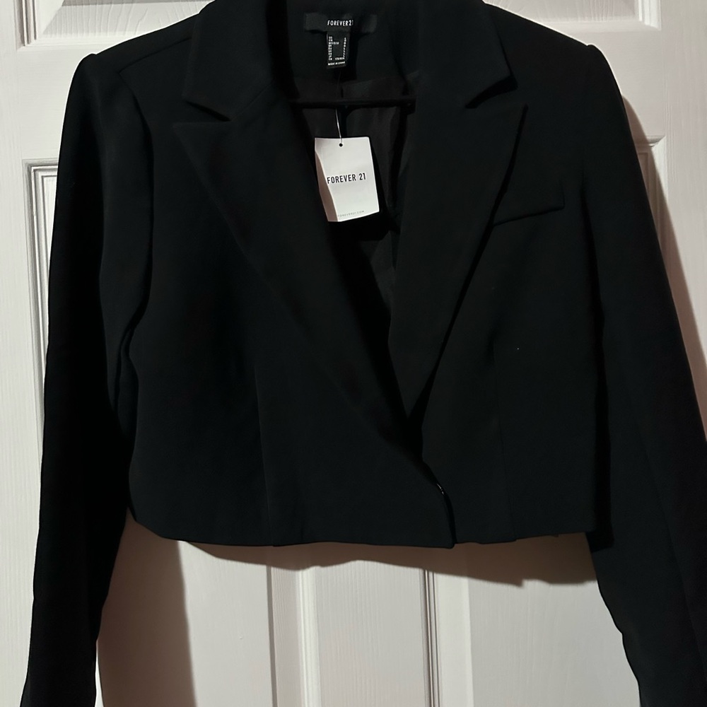 Forever 21 Women's Elegant Black Suit Jacket